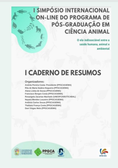 CADERNO DE RESUMO DO I SIMPÓSIO INTERNACIONAL ON-LINE DO PROGRAMA DE PÓS-GRADUAÇÃO EM CIÊNCIA ANIMAL