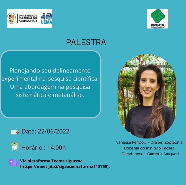 Convidamos os docentes e discentes para assistir a esta excelente palestra que acontecerá amanhã
