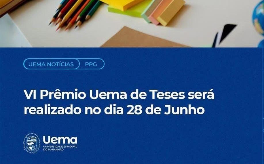 Premiação do VI Prêmio Uema de Teses, Dissertações e Outros Tipos de Trabalhos de Conclusão de Mestrado.