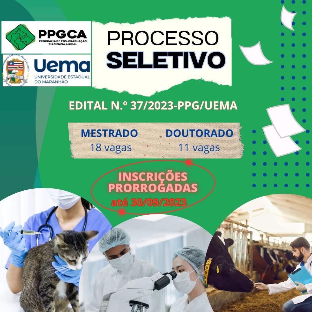 EDITAL N. º 37/2023-PPG/CPG/UEMA
